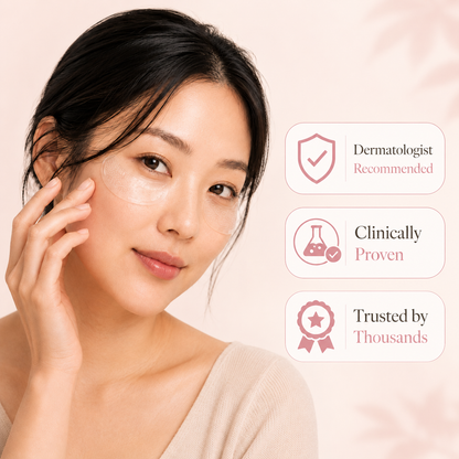 Microneedle Eye Patches — Visibly Brighter, Smoother Under-Eyes by Morning.