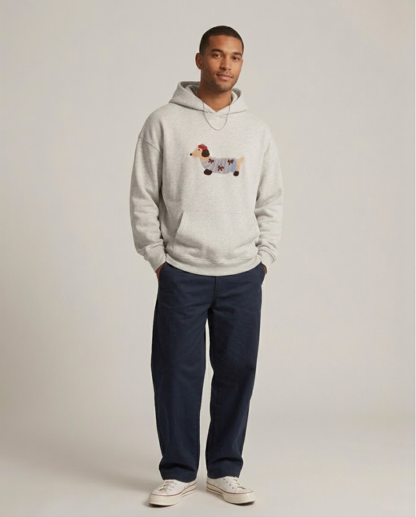 Le Petit Chien Hoodie