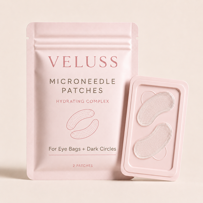 Microneedle Eye Patches — Visibly Brighter, Smoother Under-Eyes by Morning.