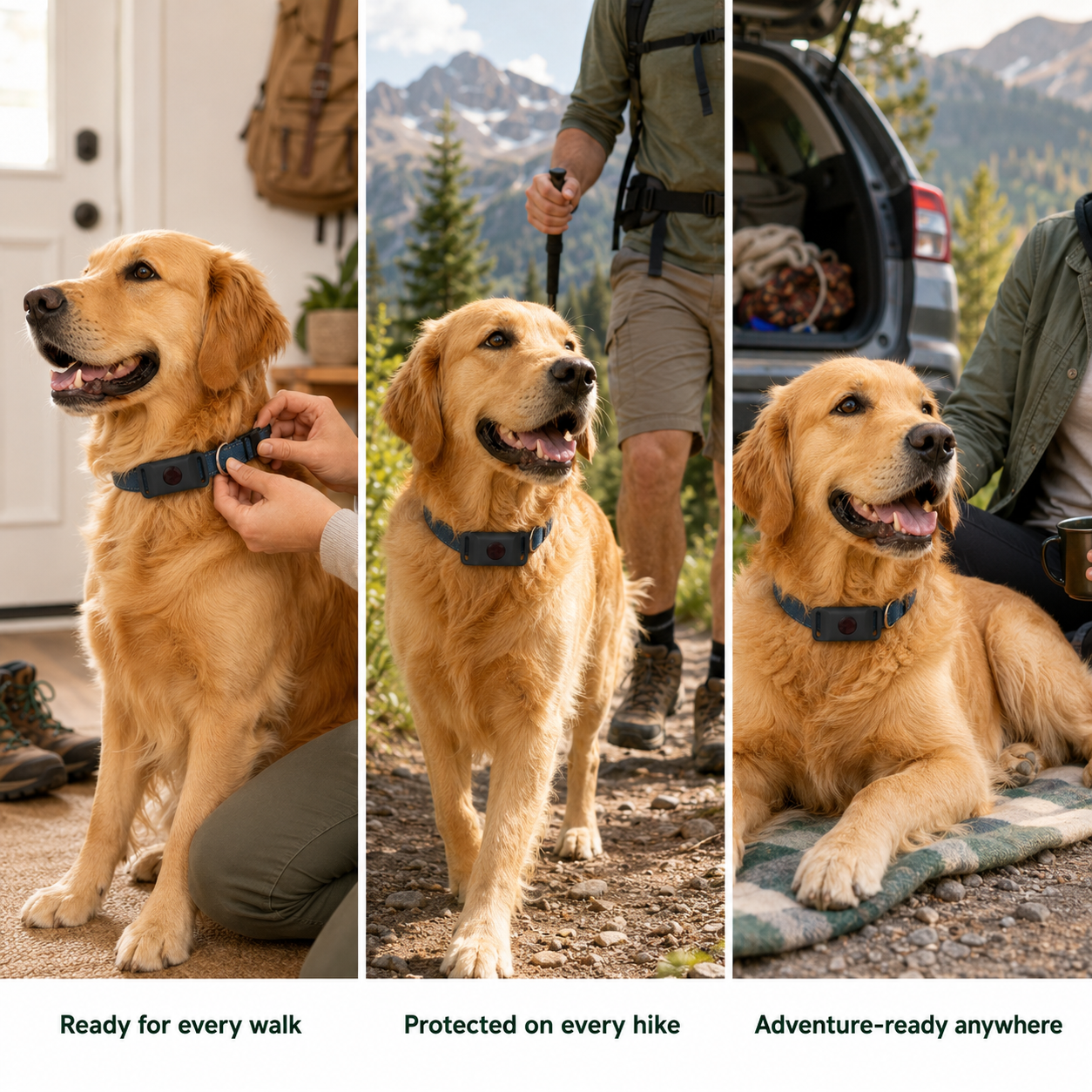 Veluss Natural Dog Collar Pendant